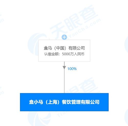 盒馬戰略布局再升級 成立盒小馬餐飲管理公司，強化網絡科技開發能力